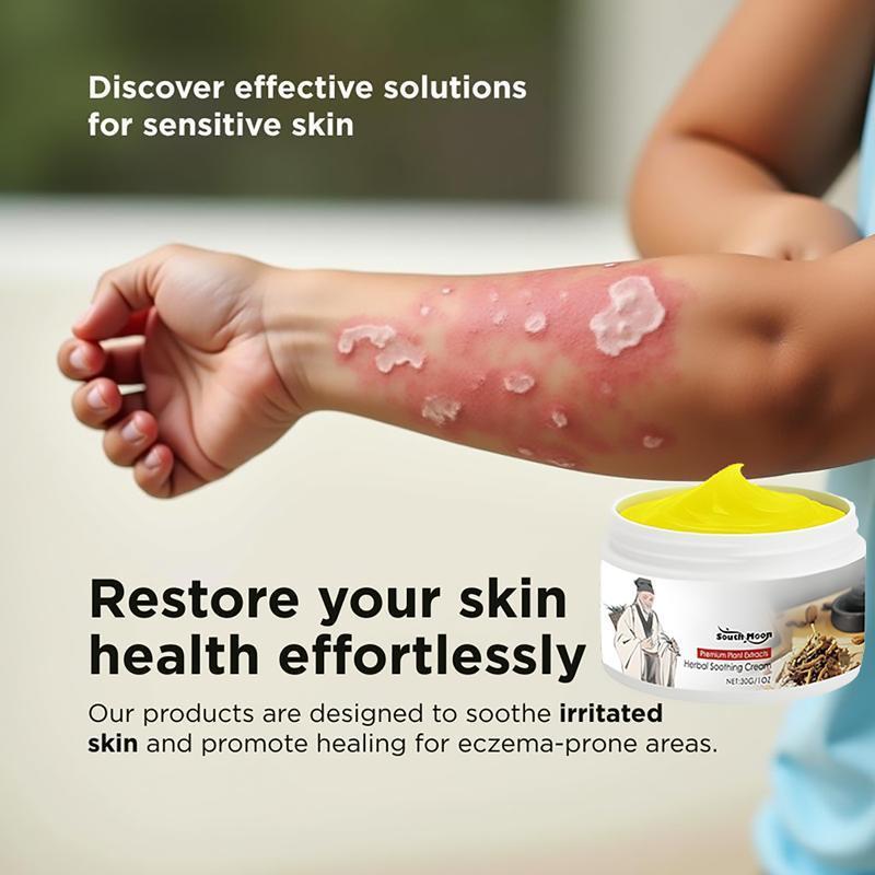 All-Natural Plant-Based Herbal Relief CreamSoothes Eczema, Psoriasis, Dry & Sensitive Skin I Ancient Botanical Formula for Whole Family Moisturizing Daily TikTokShopBlackFriday