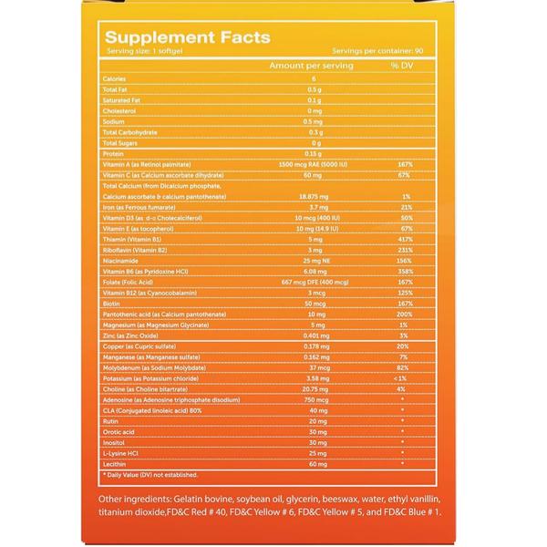 VIVIOPTAL MULTIVITAMIN 90CT- VITAMIN SUPPLEMENT- FOR MAN & WOMAN- IMMUNE BOOSTER