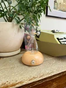 Wooden Essential Oil Diffuser with 2 x 10ml Bottles - Home Fragrance - Comfort