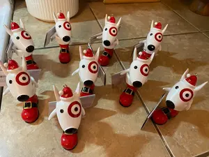 2024 Collector Target Bullseye Wondershop Christmas Stocking Ornament