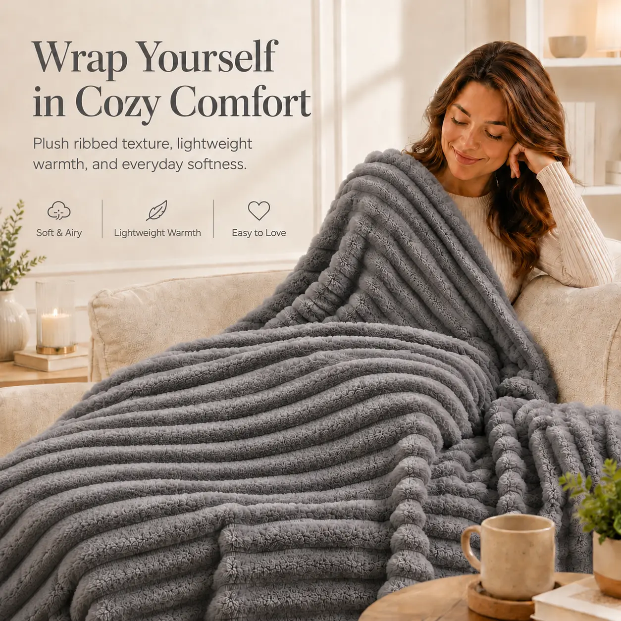 【Fall Halloween | QUEEN Size】UFIST Cozy Plush Blanket - Buttery-Soft Premium Fabric, Warm Lightweight Blanket for Queen Bed, Stylish Home Decor, All-Season Gift for Adults
