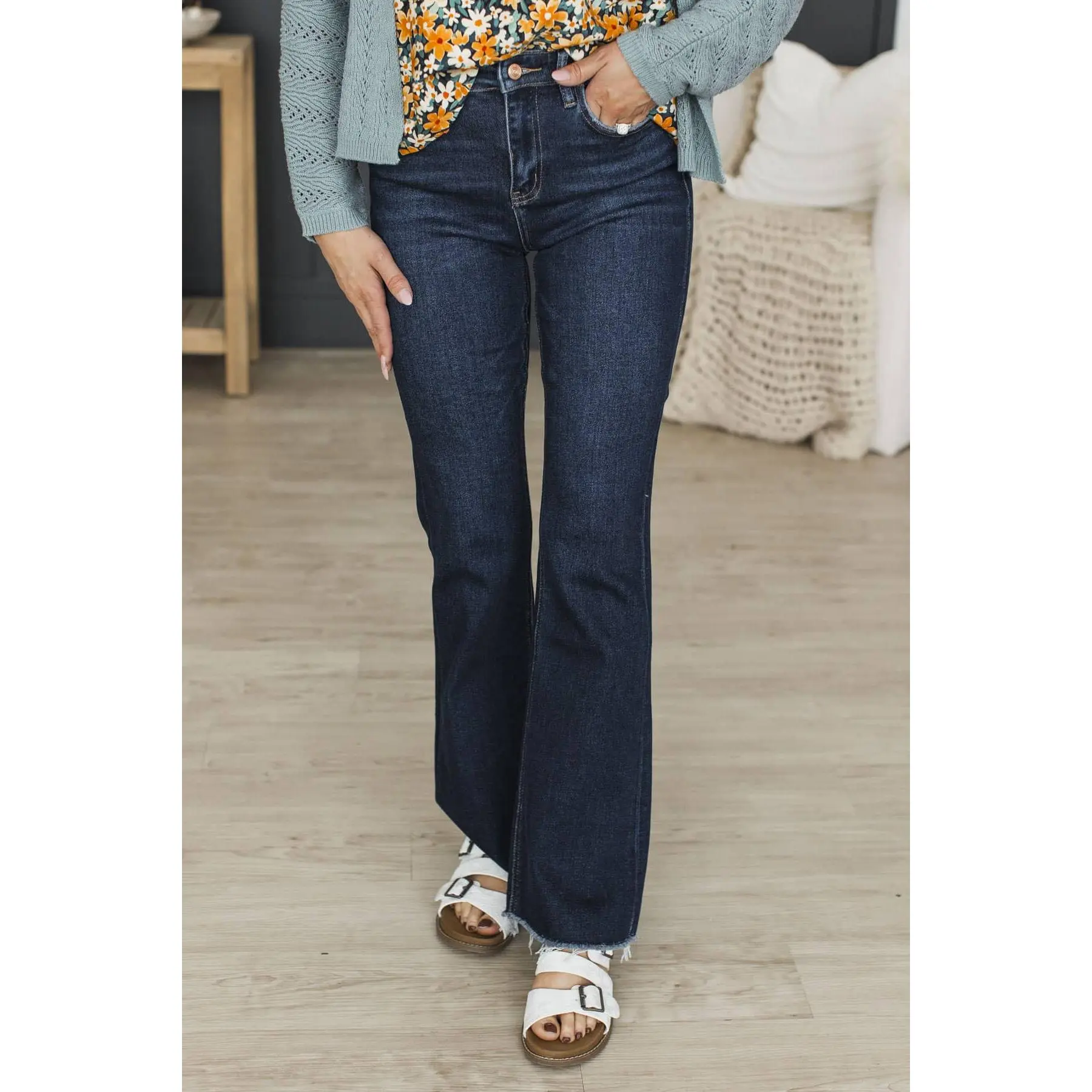 Vervet Bootcut Jeans- Shawna Wash