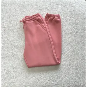 Ice Cream Pink Basic Blank Jogger Sweatpants