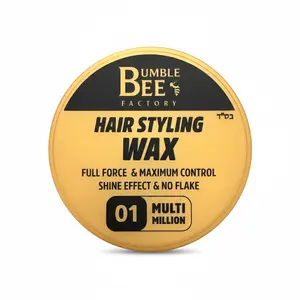 Bumble Bee Factory Multi Million Hair Wax - 150ml - Strong Hold & High Shine - Professional Styling Pomade