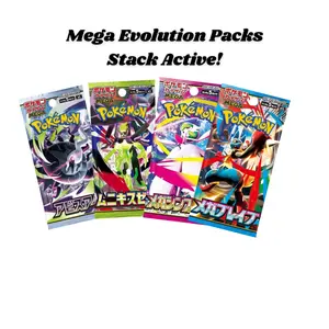 Mega Evolution Packs Stack Active! [Live Stream Only]