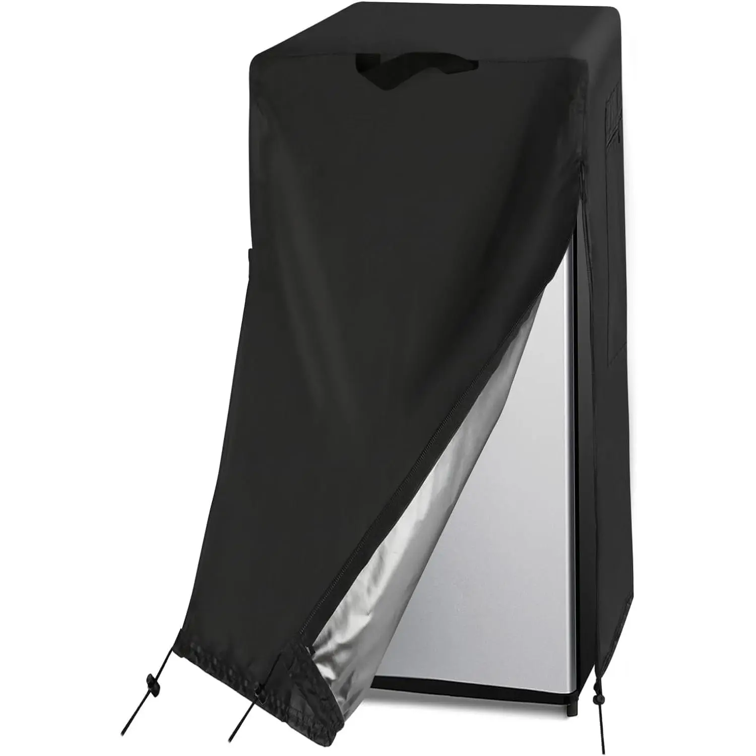 Waterproof & Dustproof Refrigerator Cover, Fits 17.5 Cu. Cold Rooms (31"W x 34"D x 68"H) – Compatible with Upright Freezers, Beverage Refrigerators