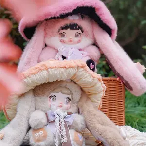 Official Nommi 400% Mushroom Cap Plush Blind Box Cute Doll Trendy Toy Figurine Decoration