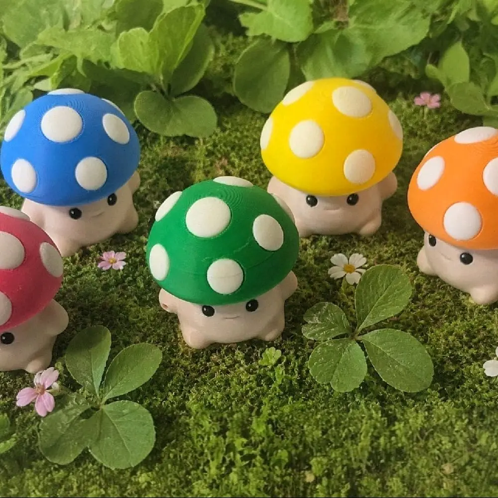 Cute Mushroom Clicker Dice Fidget Toy, Classic Novelty Stress Relief Item for Toys & Hobbies, Anxiety Fidgets, Sensory Fidget Relief