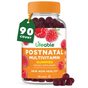 Lifeable Adults Postnatal Multivitamin with Iron and Folic Acid, 90 count