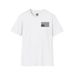 Flag Code T-Shirt | Blank Canvas Tee, Unprinted Shirt