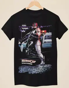 Robocop - Movie Poster Inspired Unisex Black T-Shirt
