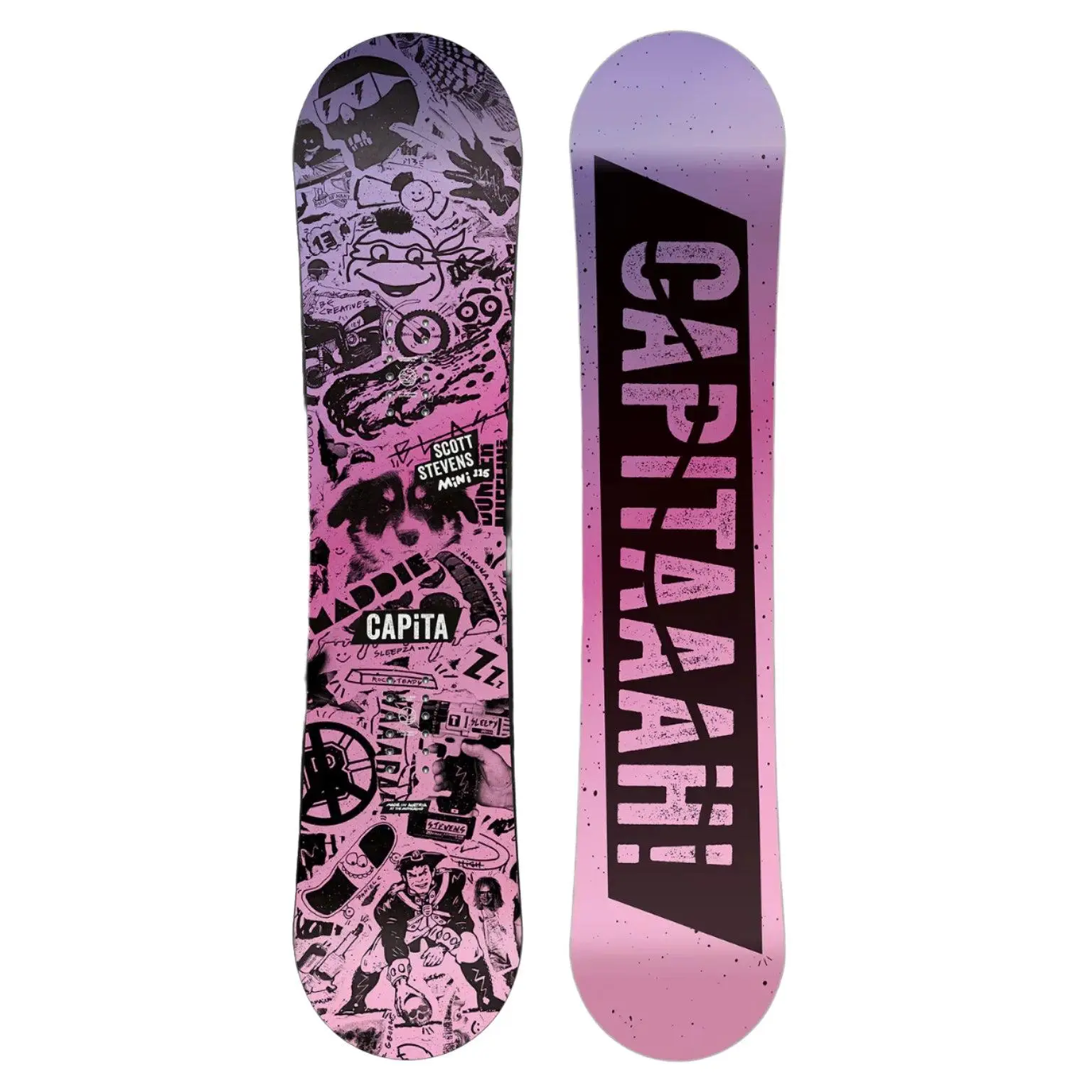 CAPiTA Junior's Scott Steven Mini Snowboard 2025