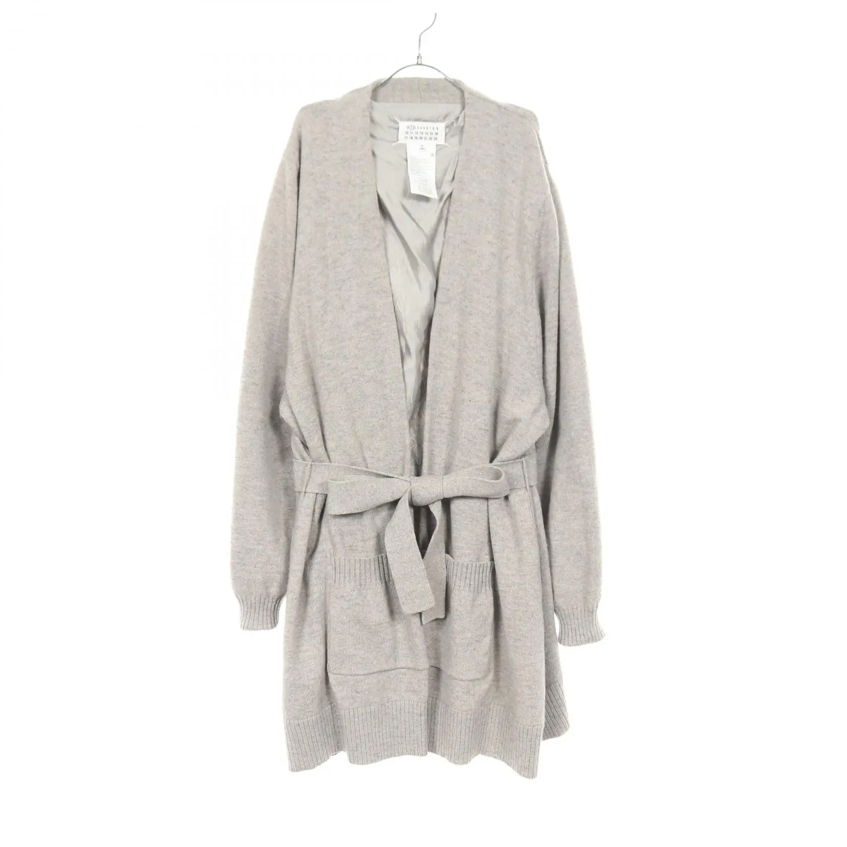 Pre-owned Maison Margiela Wool Small Leather Goods 1 Cardigan