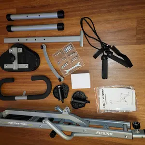 Product Review of Flybird Squat Fitness Machine , Ride & Rowing Motion for Glutes, Thighs, Abs, and Leg Strength Training at Home, Foldable Core Trainer with 4 Resistance Levels,Whole Body Workout Machine with 330lbs Capacity from V**a M**n