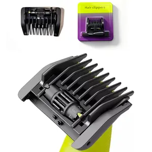 5-in-1 Guide Comb Guard Fit for One Blade QP2520 QP2530 QP2620 QP2630 QP2724 QP2834 Beard Trimmer Adjustable Trimmer Head 1-5mm Adjustable