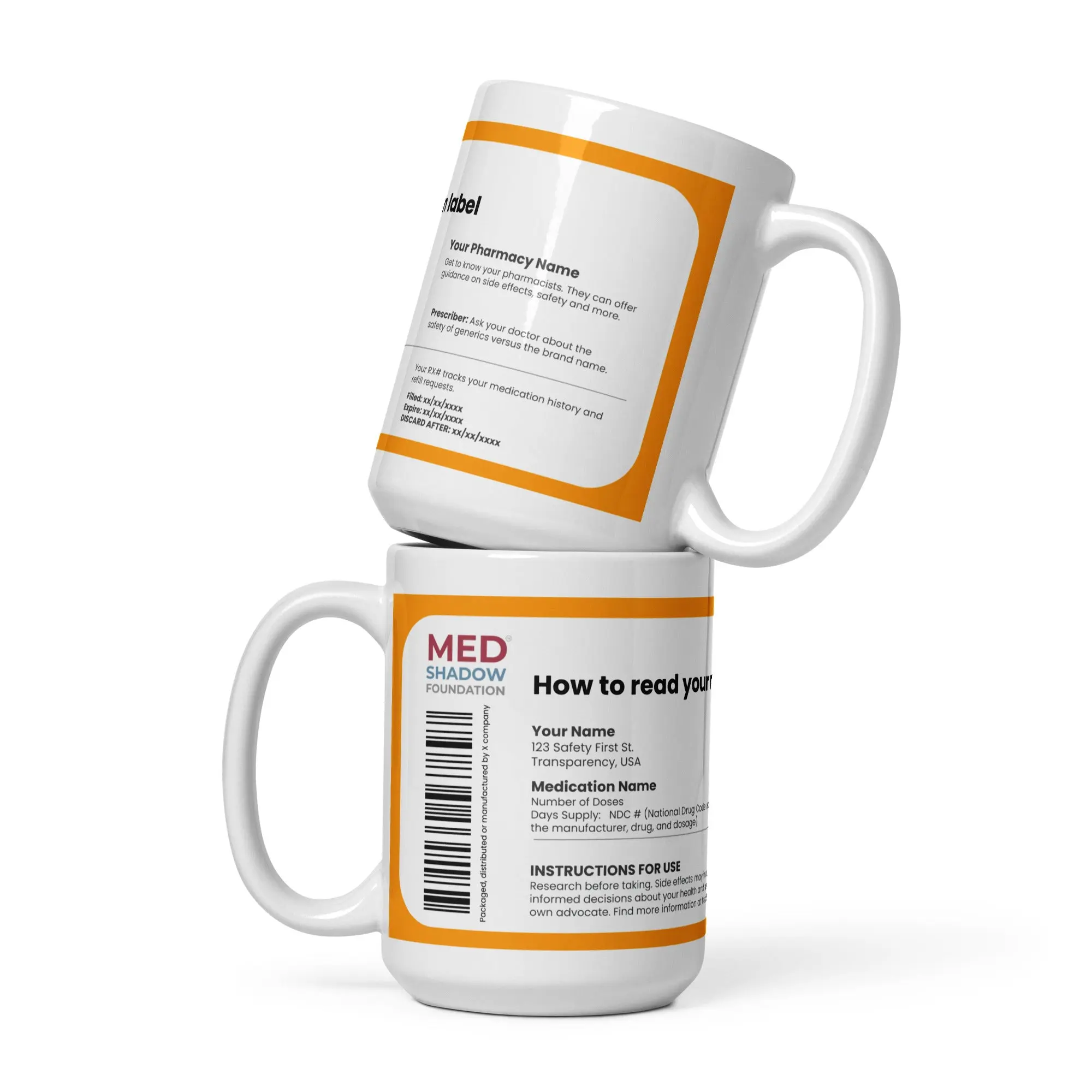 Prescription Reminder Mug - Supporting Medication Safety