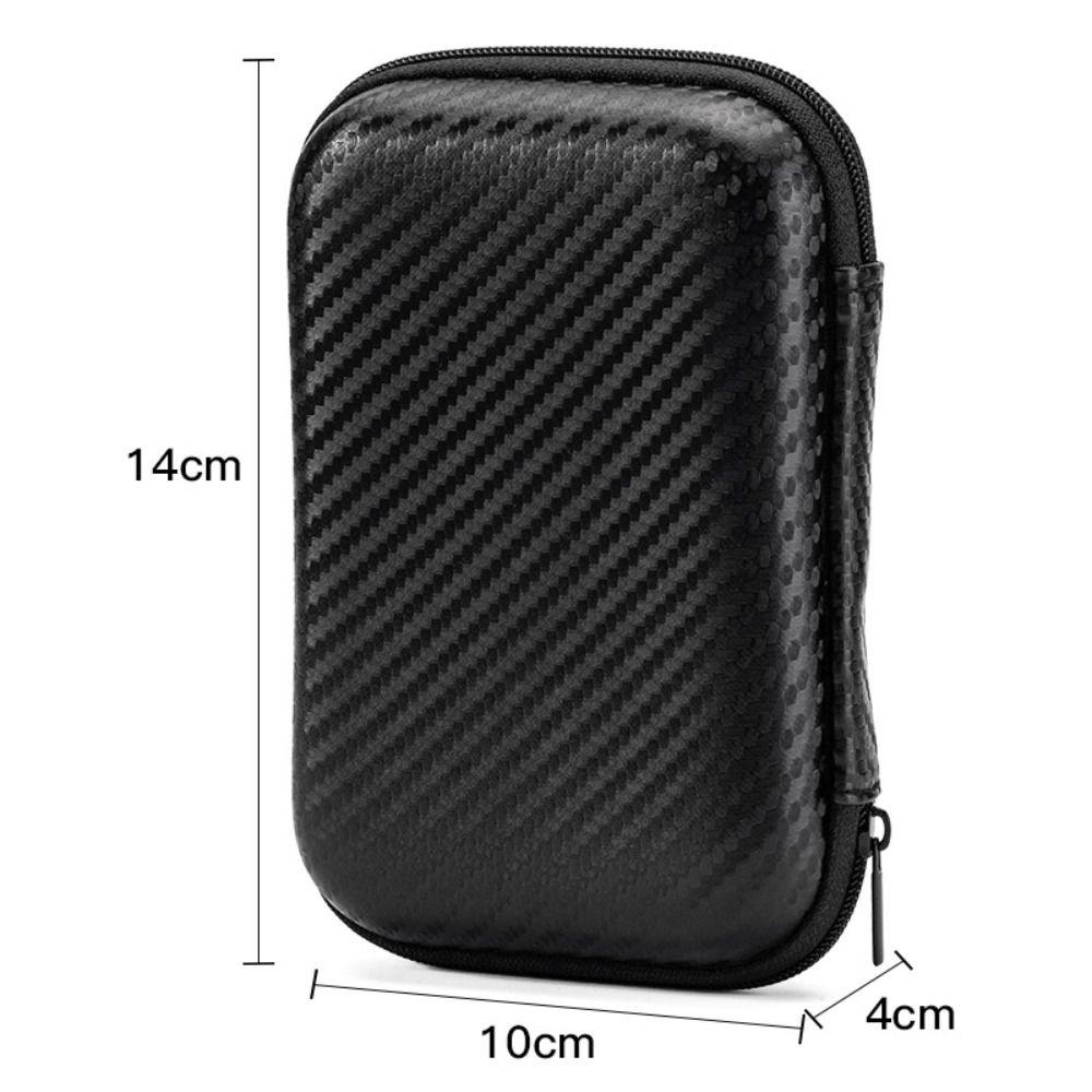 Portable EVA Phone Charger Shaver Zipper Bag Protection Case Hard Disk Data Cable Headphone Storage Pocket Pouch