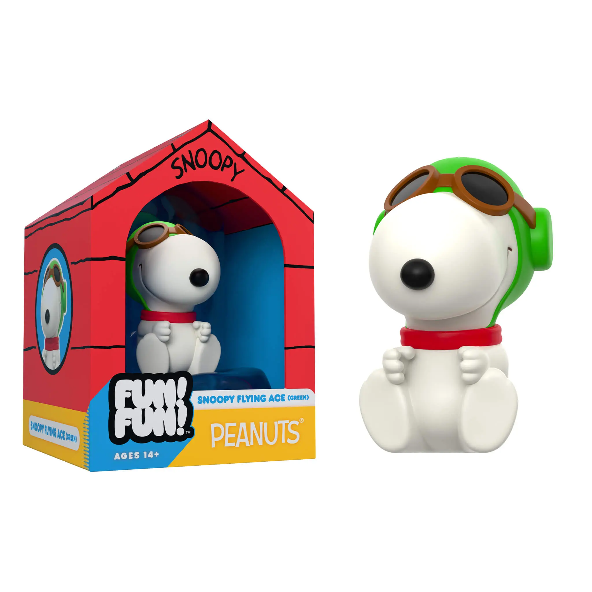 Super7 Peanuts FUN! FUN! - Snoopy (Green Hat Flying Ace)