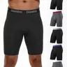 5 Pcs Men's Long-Leg Quick-Dry Sports Boxer Shorts, Soft Comfortable Gym Workout Training Underwear, Premium Quality Boxer Briefs, Stretchy Underwear