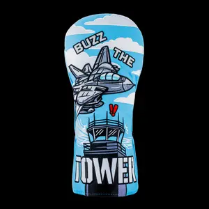 Rewind Golf Top Gun Buzz The Tower Driver Headcover