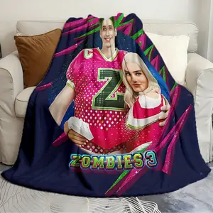 Classic Blanket Zombies 3 Zed and Addison Unique gift blanket Outdoor camping mat home decor tapestry nap blanket Printed Blanket Cozy Chic Blanket