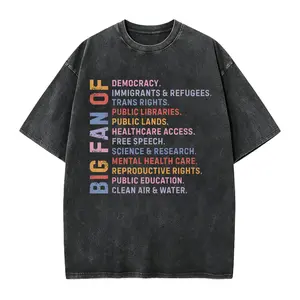 Big Fan of Human Rights Shirt, Political Minimalist Unisex Tee, No Human is Illegal, Radicalized by Basic Decency T-Shirt
