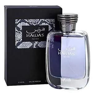 Hawas for Him Eau De Parfum By Rasasi 100ml 3.4OZ  Men