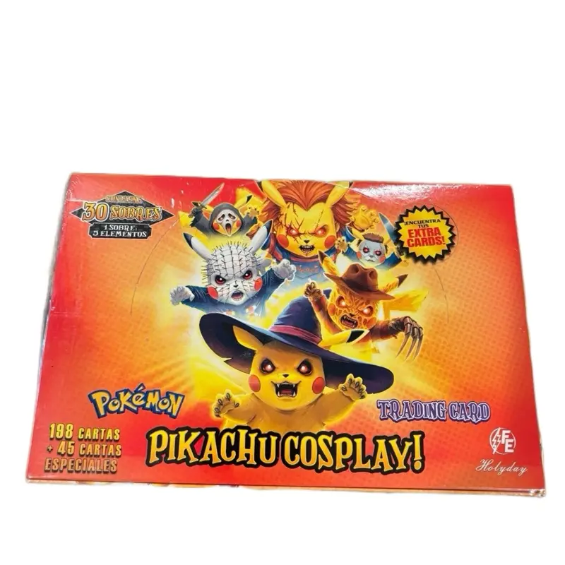 pikachu cosplay booster box 2026 POKEMON ANIME WORLD Trading Cards (30 Packs) (Booster Box) Pokemon Booster Boxes Pikachu Cosplay