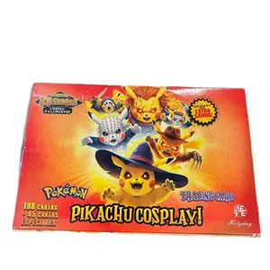 Pikachu cosplay Booster box