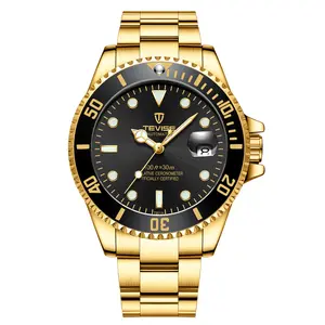 Swiss Tevis Classic Automatic Mechanical Watch Steel Strap Submariner Fashion Men's Watch