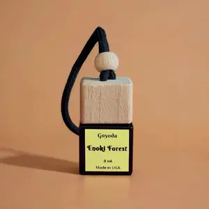 Goyoda Car Air Freshener 100% Natural Essential Oil 8ml Made in USA Scented Hanging Decor