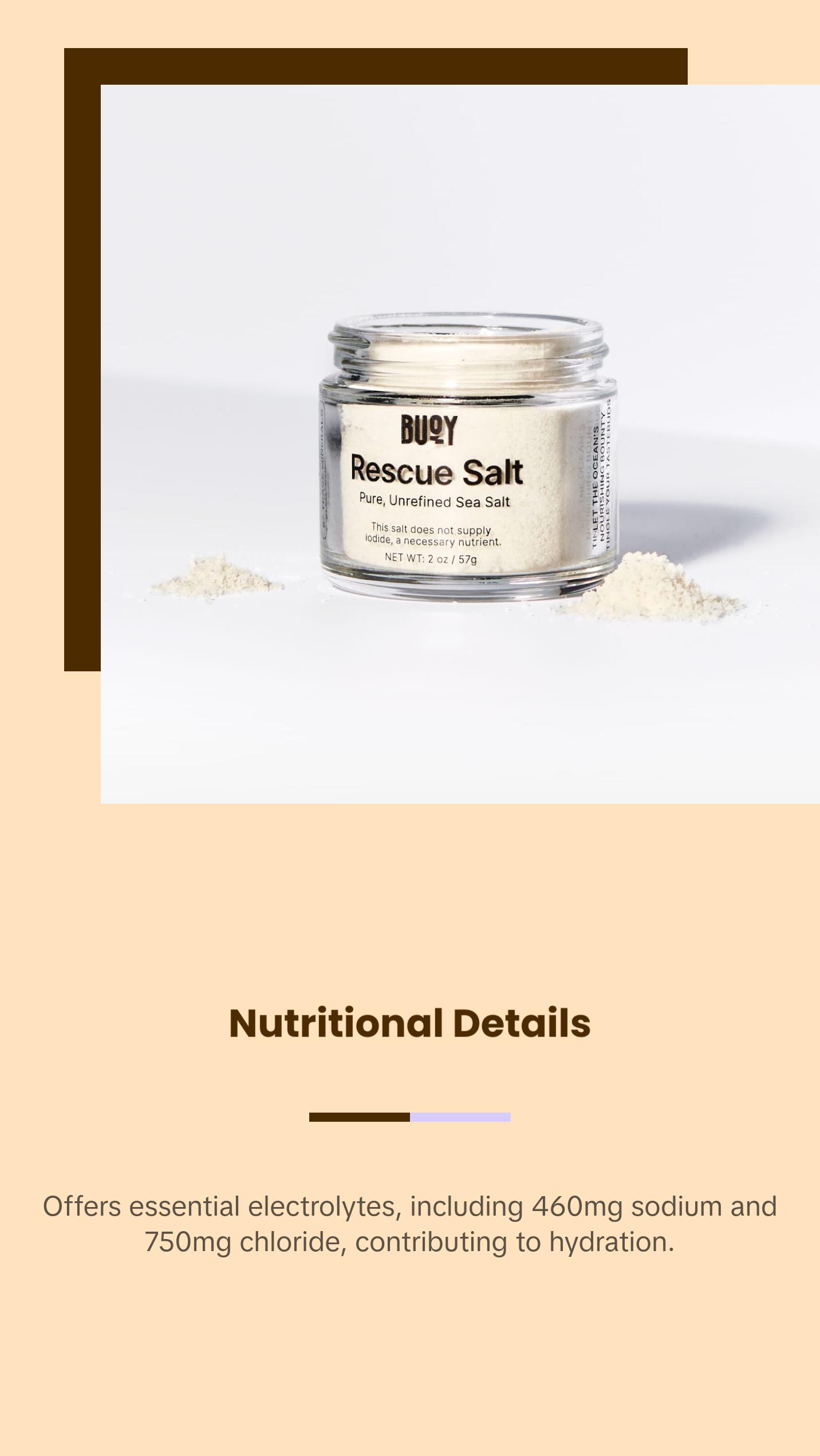 BUOY Rescue Salt - Original Product with No Additional Features or Packaging