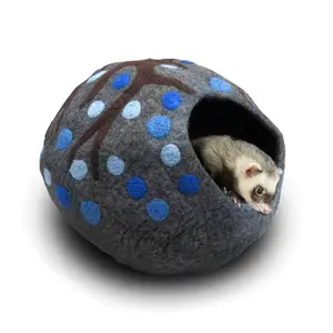 Comfy Ferret Cave (True Blue)