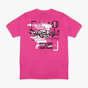 Graffiti Tee - Pink