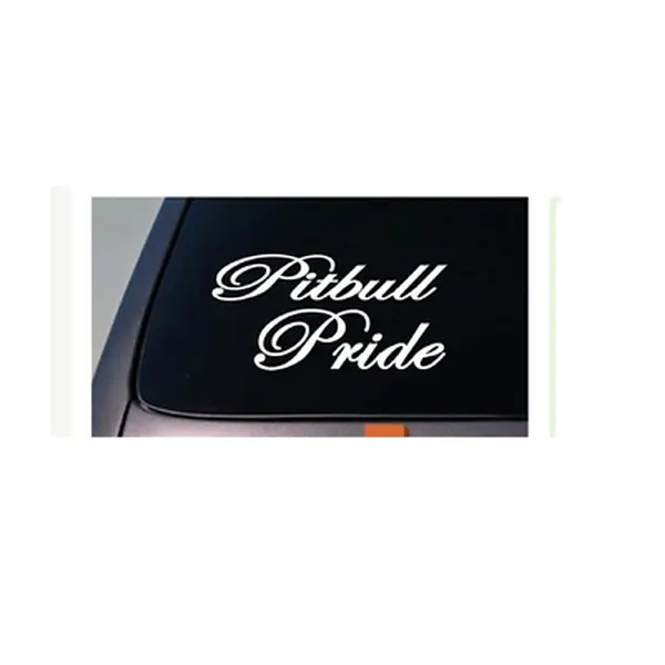 Pitbull Pride American Bully APBT Sticker Decal pit bull rescue k9 *A058*