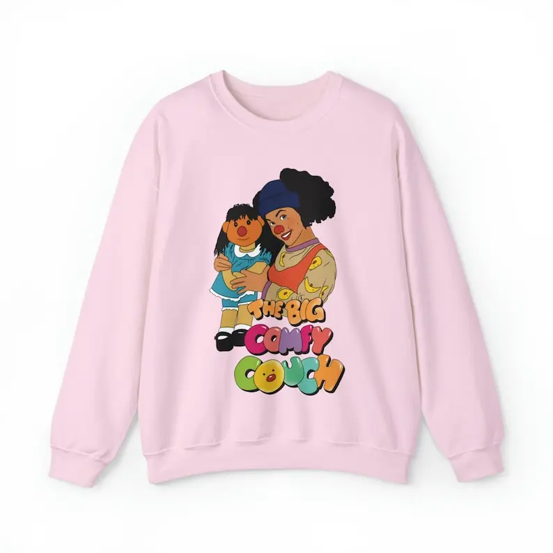 The Big Comfy Couch Retro TV Unisex Crewneck Sweatshirt
