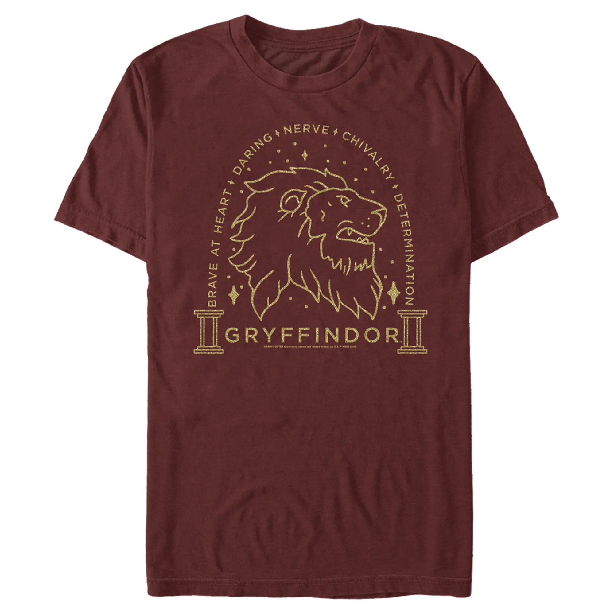 Men's Harry Potter Gryffindor House Emblem T-Shirt