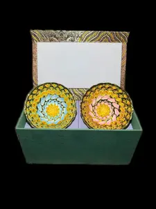 gifts-JianZhan--Chinese Tea Cap-Golden lotus set gift box- gift box-work of art