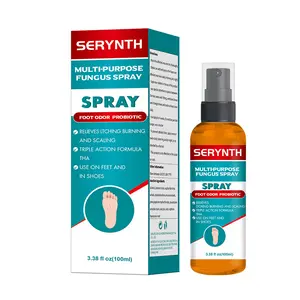 SERYNTH Foot Deodorant Spray effectively controls odor, keeps feet dry, and has antifungal properties