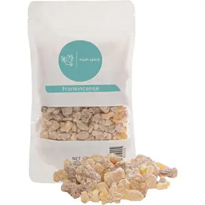 Frankincense Resin Tears (Olibanum) – Premium Grade Incense & Bakhoor for Home Fragrance, Yoga, Meditation & Essential Oil - 4 oz (113g)