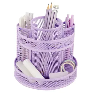 ANNOVA Desk Organizer Rotating Mesh Round 360°