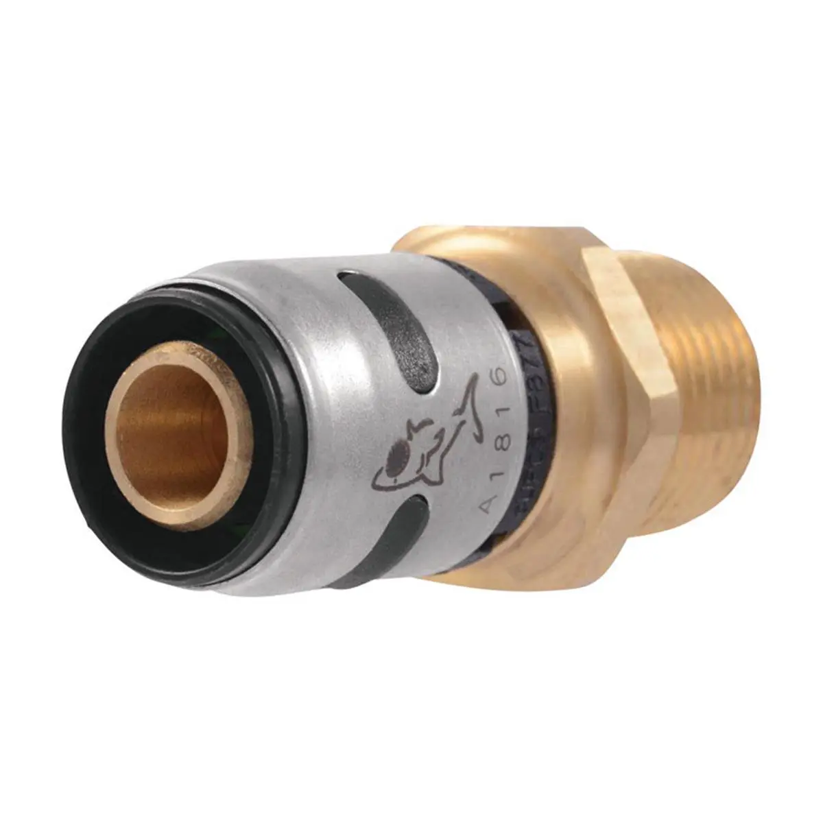 Sharkbite  EvoPEX Push to Connect 0.5 in. Push x 0.5 in. Dia. MPT Male Connector - Case of 6, Ace Hardware, 160 Psi, End 1 Diameter: 1/2 In.