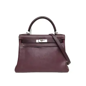 Pre-owned HERMÈS leather Tote Bags HERMES Kelly 28 PristineP226764832