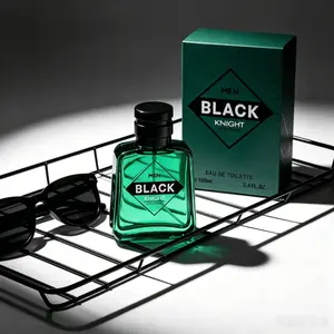 BLACK KNIGHT  Men's Cologne | 100ml | Woody Fougère Scent | A fresh, pure and unobtrusive daily fragrance Exudes a premium texture |  curations good scent | woody amber fragrance eau deparfum | everyday confidence