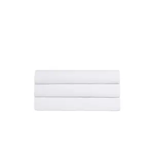 Parachute Percale Top Sheet in White
