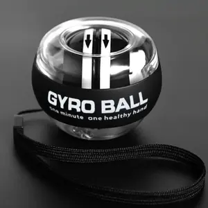 Self-starting grip ball forearm strengthener, wrist trainer, self-spinning arm gyro ball, adult home fitness equipment