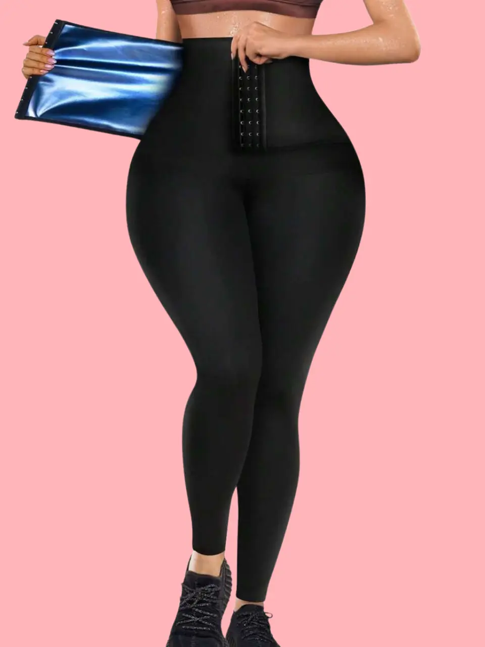 High-Waisted Shape-Fitting Sweat Pants for Women – Tummy Control, Butt Lifting, Everyday Comfort