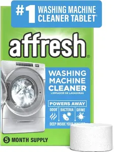 Washing Machine Cleaner, Helps Power Away Odor Causing Bacteria & Grime Deep Inside Pump, Valve & Hoses, 5 Time Release Tablets, 5 Month Supply