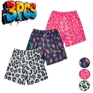 2026 New Summer Shorts — Loose Sports Pants, Trendy Leopard Print, Fashionable Loose Casual Pants