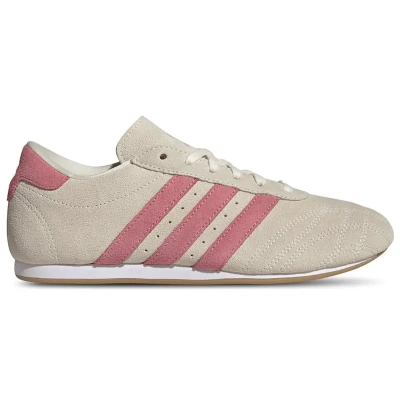 adidas Taekwondo Lace Cream White Bliss Pink Women's Sneakers Casual Lifestyle Shoes Low Top Footwear with Sleek Design Lightweight Construction Comfortable Fit Durable Outsole Streetwear Fashion Sneakers for Everyday Wear Athletic Inspired Shoes